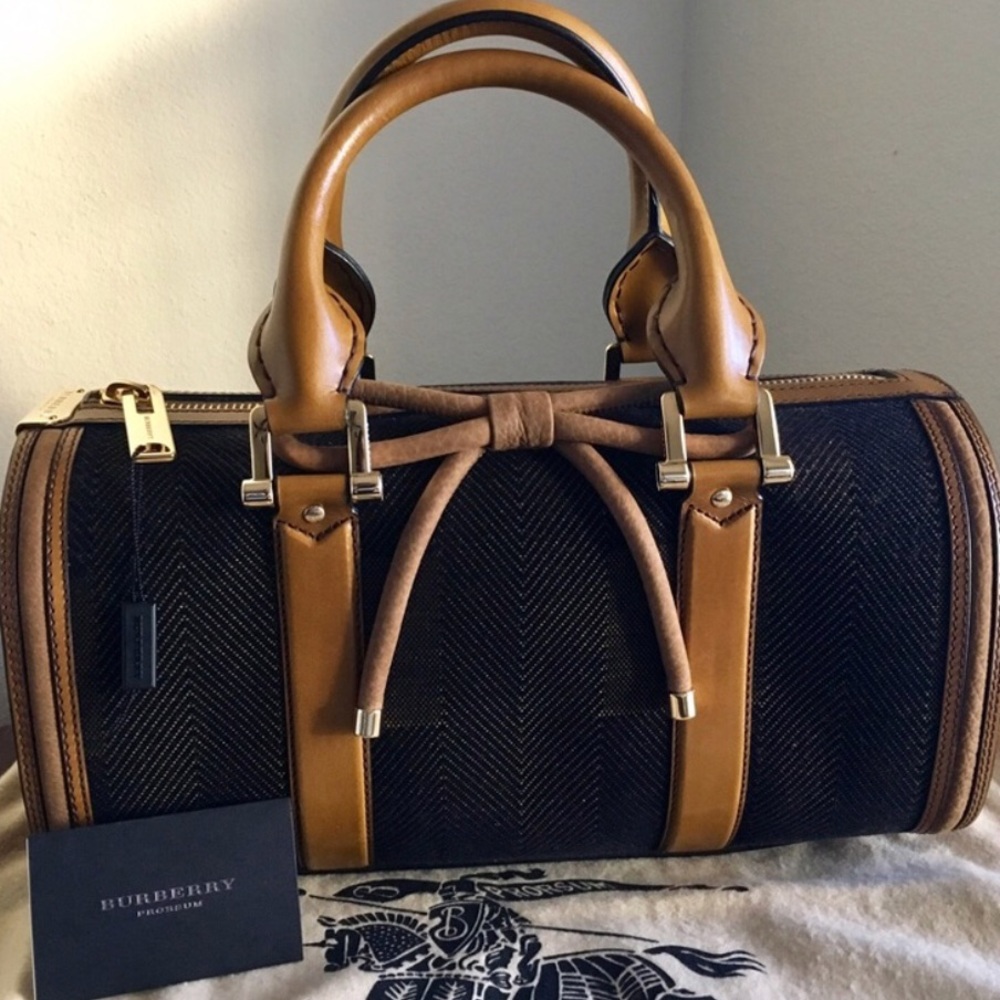 SOLD! Burberry Prorsum Barrel Handbag